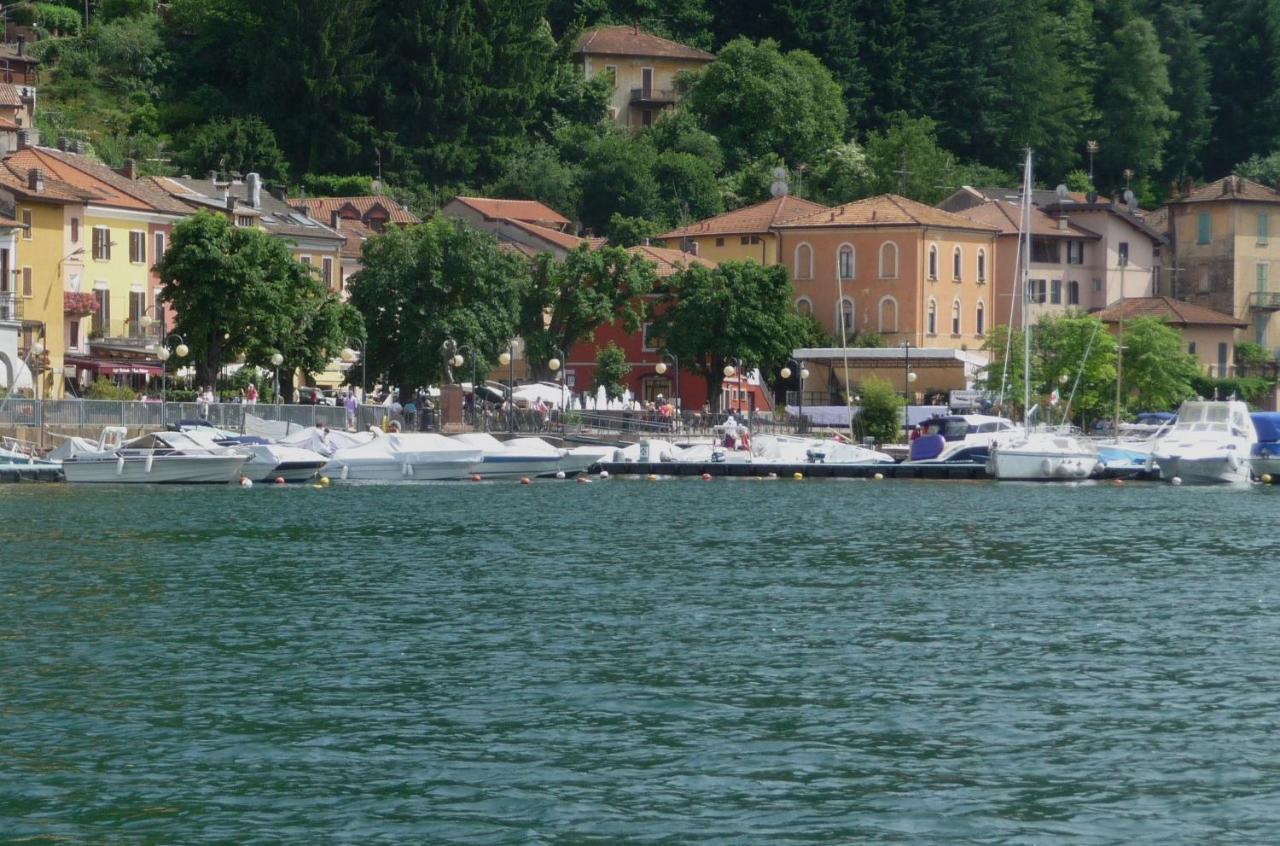 Ville Lago Lugano Porto Ceresio Bagian luar foto